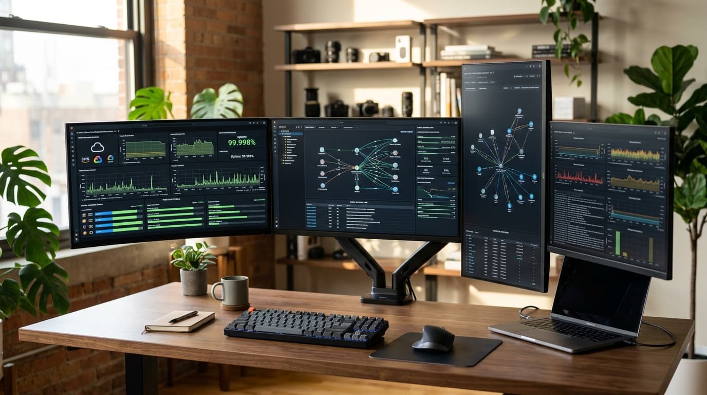 AWS and Azure Cloud Monitoring Station